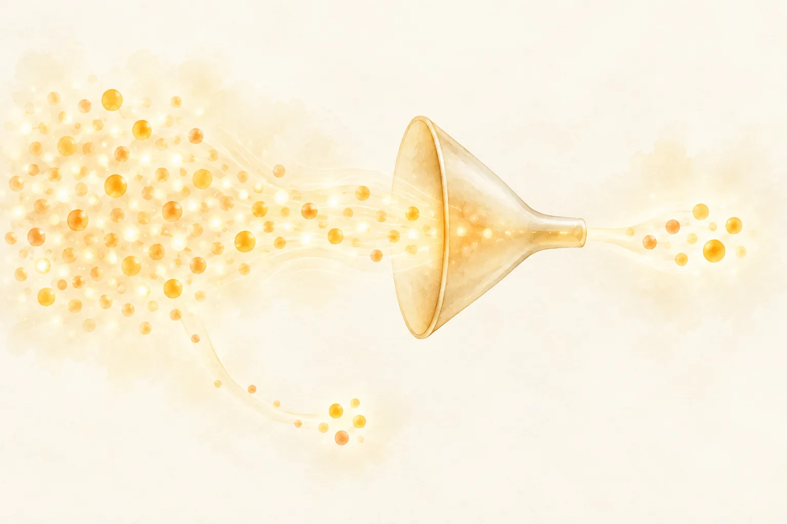 Illustration of App Store impressions separating into downloads and pre-orders