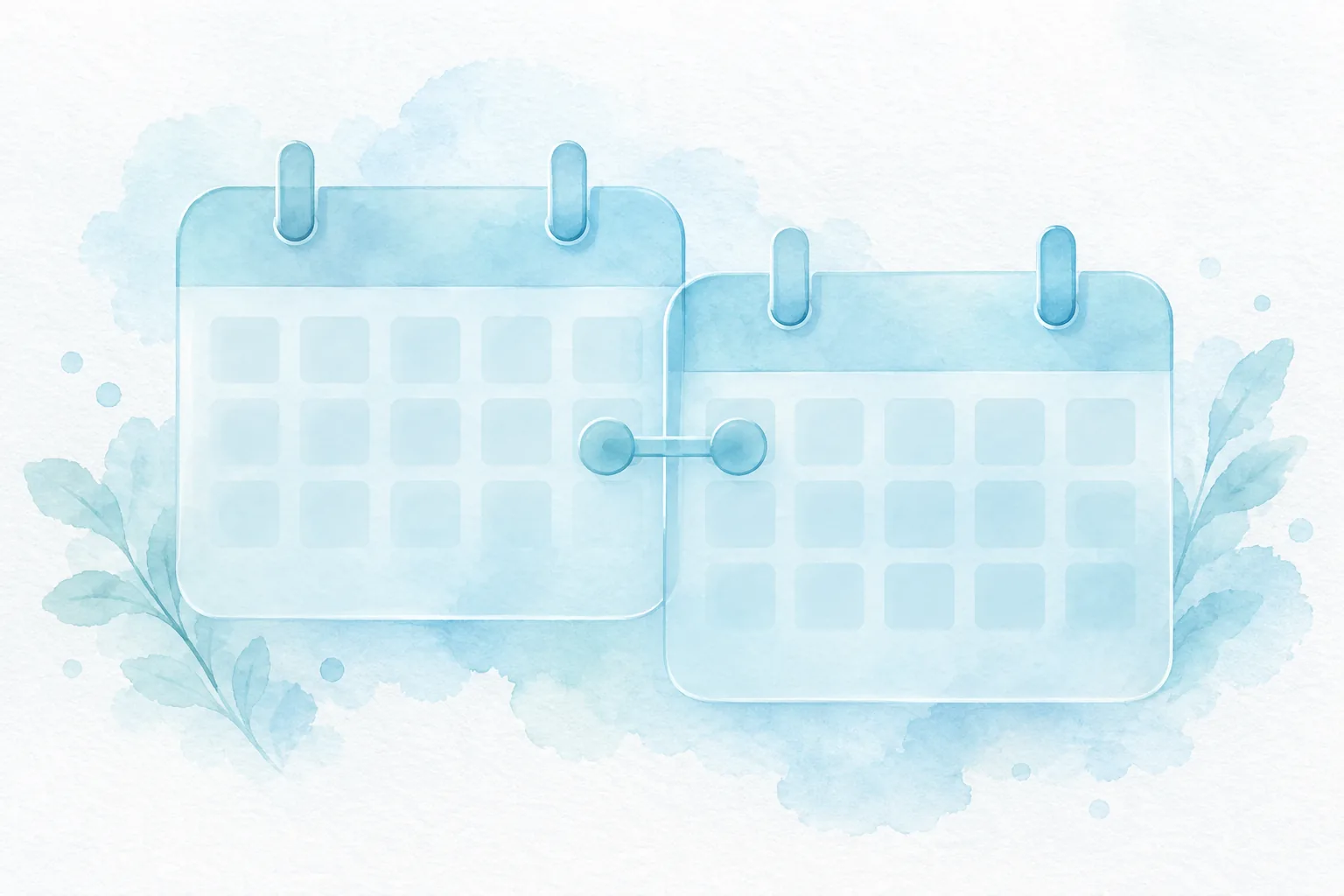 Illustration of a fiscal reporting period crossing two calendar months